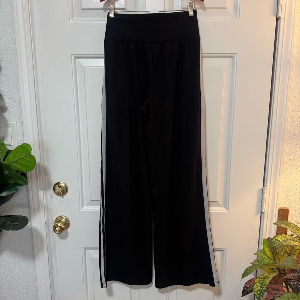 Halara Ribbed High Waisted Tummy Control Wide Leg Sweatpants Women’s Small NWOT - Picture 6 of 8